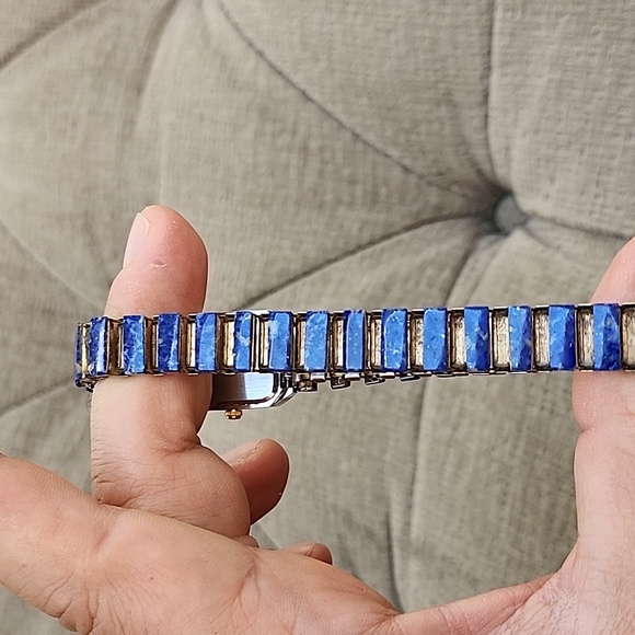 Woman's Stretch Blue ChaBar Quartz Elegant Watch - Picture 4 of 7